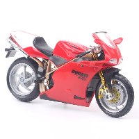 דגם אופנוע בוראגו 1:18 Bburago Ducati 998 R