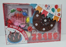 חגיגת יום הולדת ישראלית מעץ לילדים | מק"ט 055350084231 |  קפיץ קפוץ