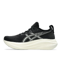 Asics Gel Nimbus 27 Men 2E Black Lake Grey נעלי ריצה אסיקס נימבוס רחבות לגברים צבע שחור אפור