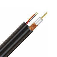 GETTER כבל מצלמות BU RG59+DC שחור תוף 100 מט