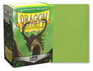 Lime - Dragon Shield Matte Sleeves Standard סליבים לשמירה על קלפים בכל הצבעים 100 יחידות