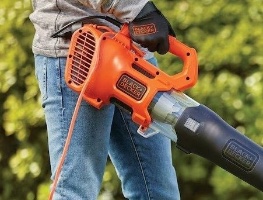 Black+Decker BEBL185-QS 1850W – מפוח אוויר חשמלי עם זרימת אוויר חזקה לעלים.