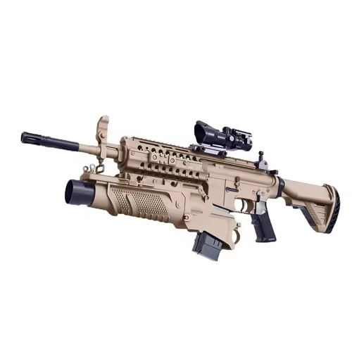 רובה ג'ל דמוי HK416D חשמלי מלא - SX-18003A צבע בהיר