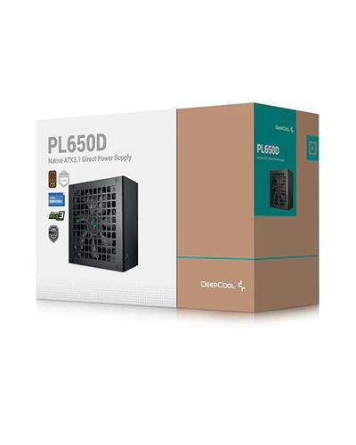 ספק כוח – DeepCool PL650D 650W 80Plus BRONZE