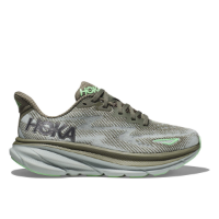 HOKA Clifton 9 נעלי ספורט גברים הוקה קליפטון 9 בצבע ירוק/חאקי | HOKA גברים