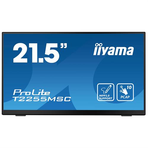 מסך מגע IPS ‏IIYAMA ProLite ‏21.5" Full HD 60Hz PCAP 10pt