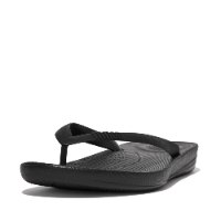 אייקושין גברים כפכף ארגונומי שחור פיטפלופ FITFLOP
