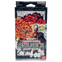 קלפי וואן פיס סטרטר דק למתחילים One Piece TCG: Absolute Justice ST06