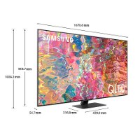 טלוויזיה חכמה 75" Samsung QLED 4k סמסונג דגם QE75Q80B