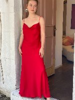 שמלת LEE - אדום