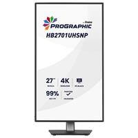 מסך מחשב מקצועי IIYAMA ProGraphic 27" IPS 4K UHD 60Hz 4ms
