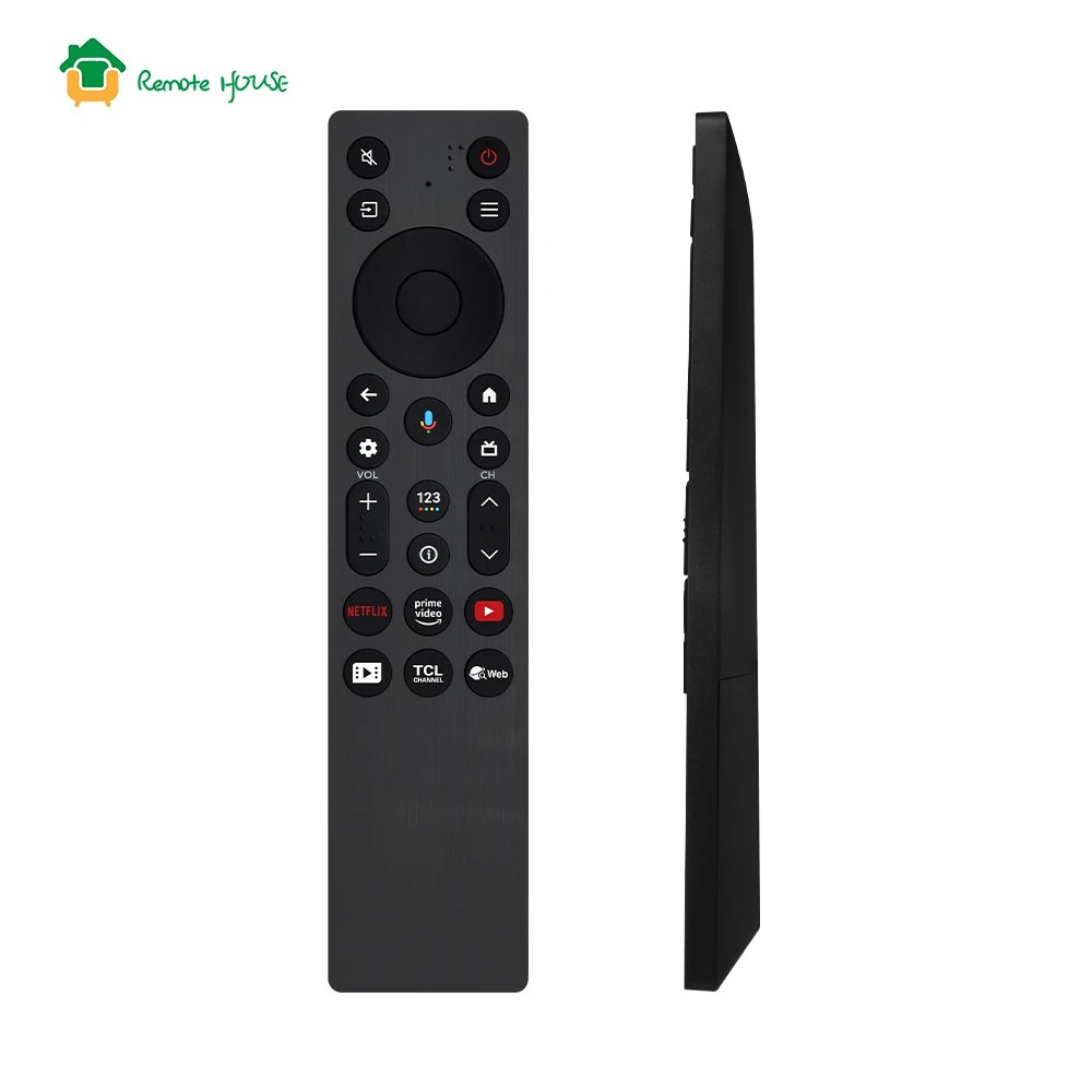 שלט תואם TCL RC813A-FMB1 עם מיקרופון ב99 שח בלבד