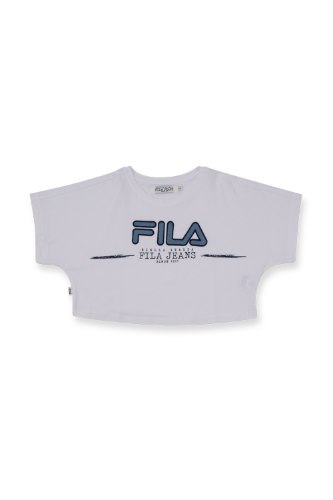 חולצת קרופ FILA לוגו כחול 6-16