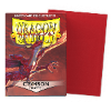 Crimson - Dragon Shield Matte Sleeves Standard סליבים לשמירה על קלפים בכל הצבעים 100 יחידות