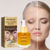 סרום טיפולי לעור הפנים מועשר בקולגן