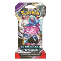 Pokemon TCG:Scarlet & Violet 5 Temporal Forces Sleeved Booster קלפי פוקימון מקוריים סליב בוסטר