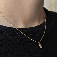 שרשרת חמסה קטנה | שרשרת חמסה משובצת