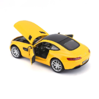דגם מכונית מרצדס - Maisto 1:24 Mercedes-Benz AMG GT YELLOW