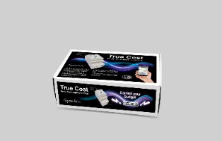 TrueCost device - 2 phases, measurement range 0.1A - 25A