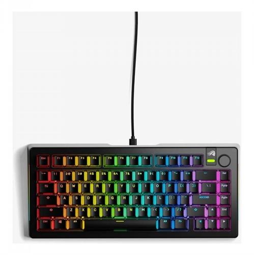 מקלדת מכאנית חוטית Glorious GMMK 3 PRO HE 75% (Pre-Built) שחור
