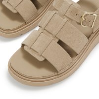 סנדלי GEN-FF מזמש רך בסגנון דייגים צבע קפה FITFLOP
