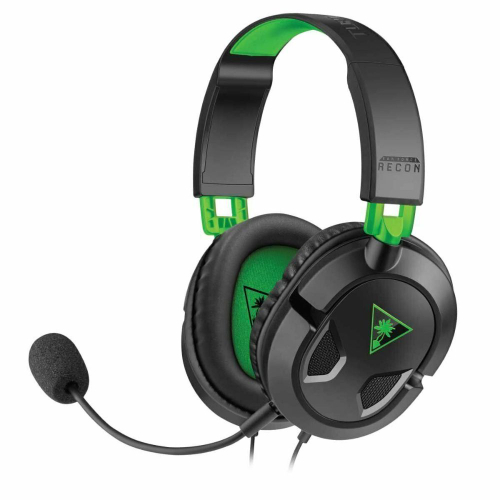 אוזניות שחור ירוק - Turtle Beach Ear Force Recon 50X