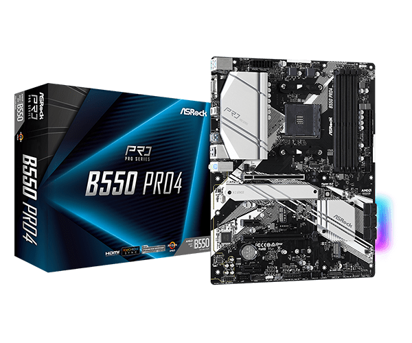 לוח אם – ASRock B550 Pro4