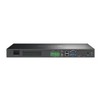 מערכת הקלטה 32 ערוצים Vigi NVR4032H – מציגה את הפאנל האחורי של המכשיר בצבע שחור עם מגוון חיבורים עם 4K