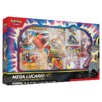 קלפי אספנות Mega Lucario ex - Pokemon TCG: Premium Figure Collection