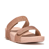 FIT FLOP LULU ADJUSTABLE SHIMMERLUX ROSE GOLD כפכפי פיט פלופ רוז גולד | פיטפלופ