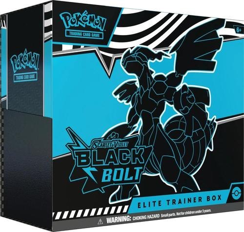 פוקימון בלק אנד ווייט אליט טריינר Pokémon Scarlet & Violet Black Bolt ETB