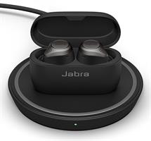 אוזניות ללא חוטים עם טעינה אלחוטית Jabra Elite 75t WLC True Wireless