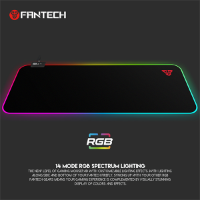 משטח גיימינג לעכבר FANTECH MPR800S Black RGB