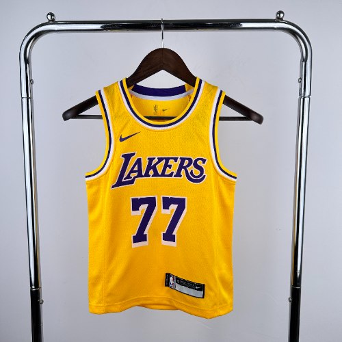 גופיית ילדים NBA לוס אנג׳לס לייקרס Icon Edition - לוקה דונצ׳יץ׳ 25/26