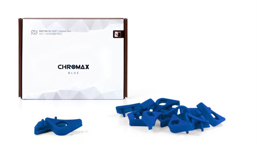Noctua NA-SAVP1-BLUE chromax.blue Anti-Vibration Pads (set 16 units) Blue