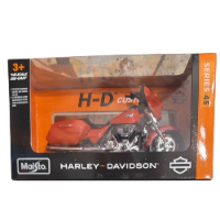 דגם אופנוע הארלי דוידסון - MAISTO 1:18 HARLEY DAVIDSON 2024 STREET GLIDE  MOTORCYCLE