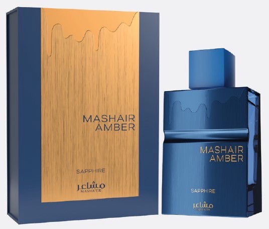 MASHAIR AMBER Sapphire משעאר אמבר סאפיר א.ד.פ 100 מ״ל