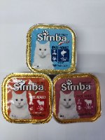 סימבה מעדן לחתול 3 יחידות ב 10 ש"ח