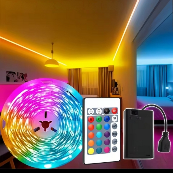 פס-לד-RGB-גמיש-עם-שלט-7