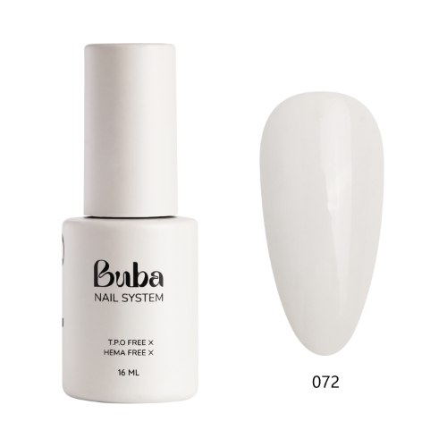 לק ג׳ל בובה Buba HEMA FREE גוון 072