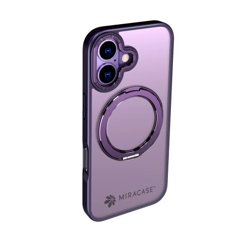 כיסוי סגול עבור Miracase Miraring iPhone 17