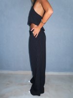 BEST PANTS- BLACK STRIPED
