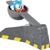 סוניק - מארז דמות אגמן עם בובת סוניק ומשגר - SONIC