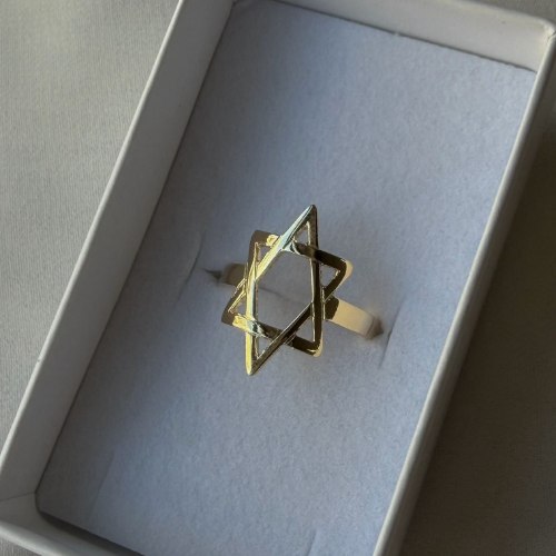 טבעת מגן דוד | תכשיט מגן דוד