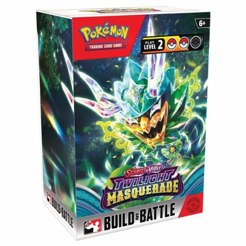 קלפי פוקימון בילד & באטל Pokémon TCG Twilight Masquerade SV06 Build & Battle Box
