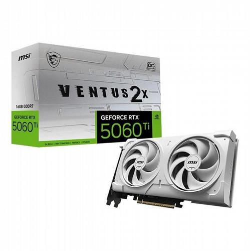 כרטיס מסך MSI GeForce RTX 5060 Ti 16G VENTUS 2X OC PLUS
