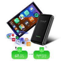 3.0 - U2W Plus מתאם לרכב CarPlay ו‑Android Auto אלחוטי Carlinkit
