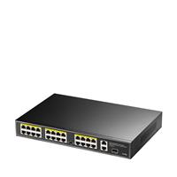מתג לא מנוהל 24 פורטים CUDY FS1026PS1