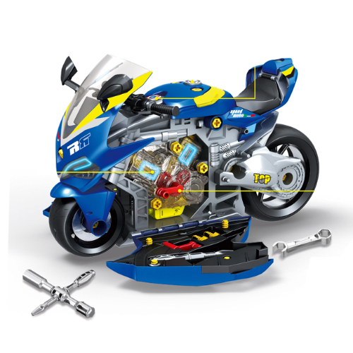 מוסך בצורת אופנוע עשן - Garage in the shape of a smoke motorcycle - STS0646800