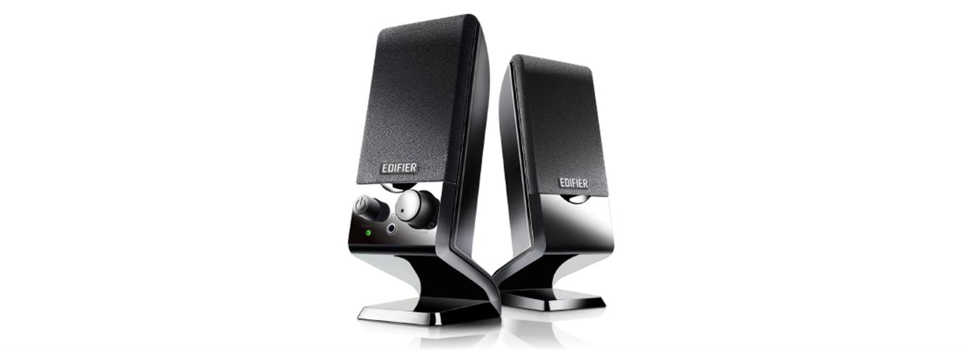 רמקולים Edifier M1250 2.0 צבע שחור
